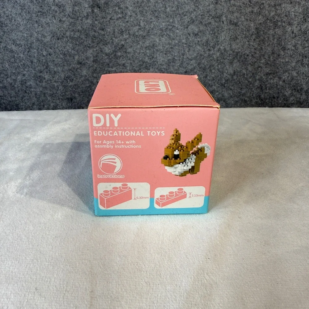 LNO‎ Gift Series 084 Eevee Pokemon Micro Building Blocks Toy 140 Pieces